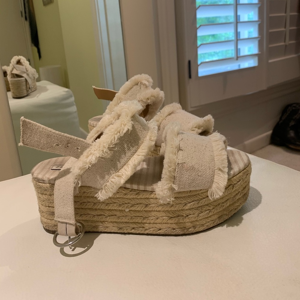 Zara women’s espadrille platform sandals
